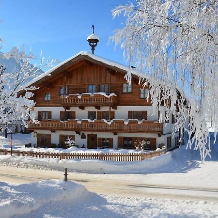 Villa Kleintoedlinggut Leogang Esterno foto