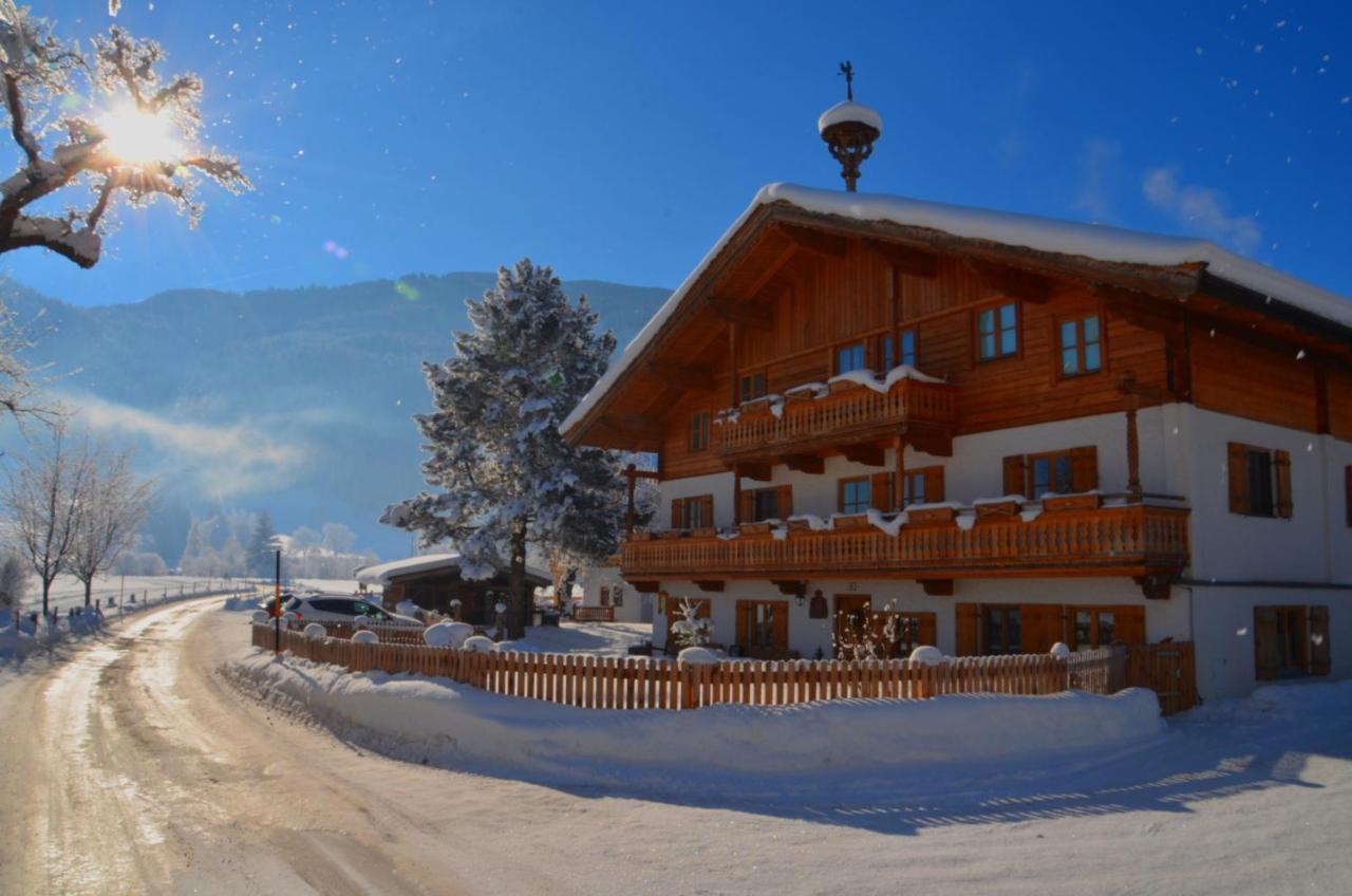 Villa Kleintoedlinggut Leogang Esterno foto