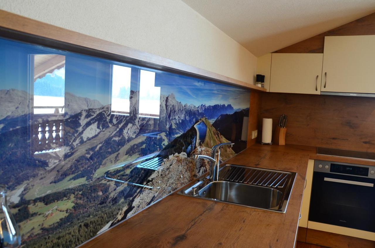 Villa Kleintoedlinggut Leogang Esterno foto