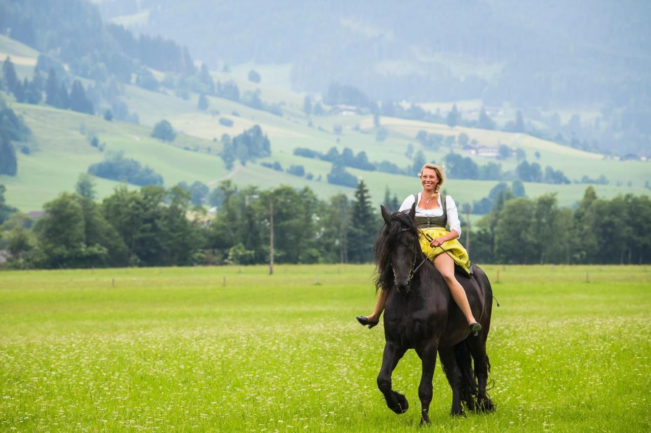 Villa Kleintoedlinggut Leogang Esterno foto