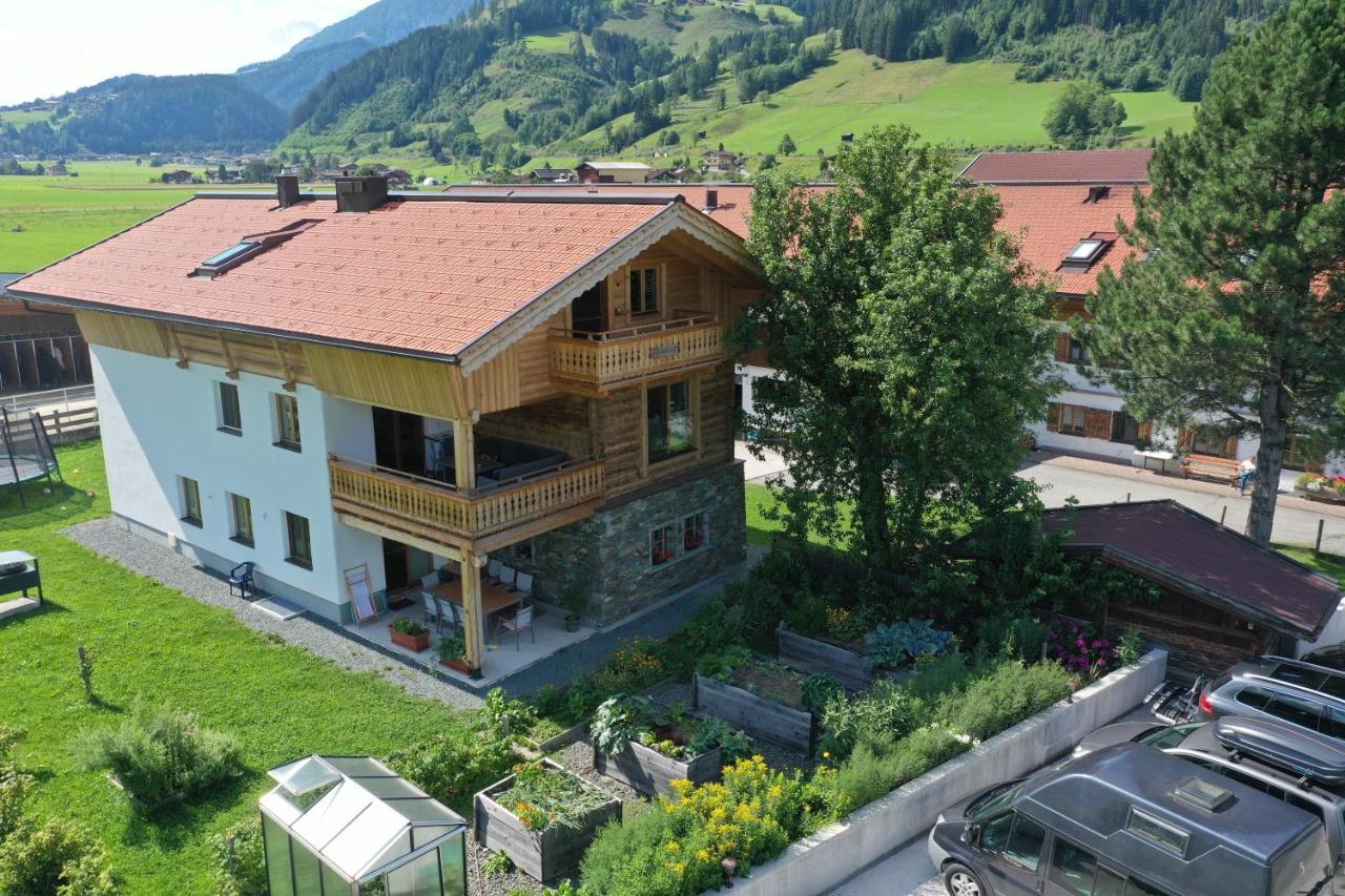 Villa Kleintoedlinggut Leogang Esterno foto