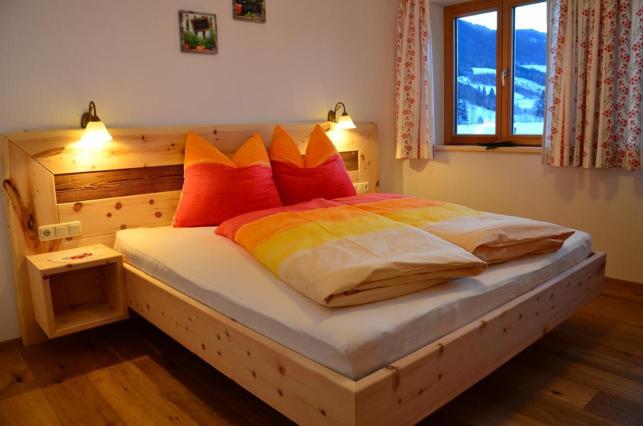 Villa Kleintoedlinggut Leogang Esterno foto