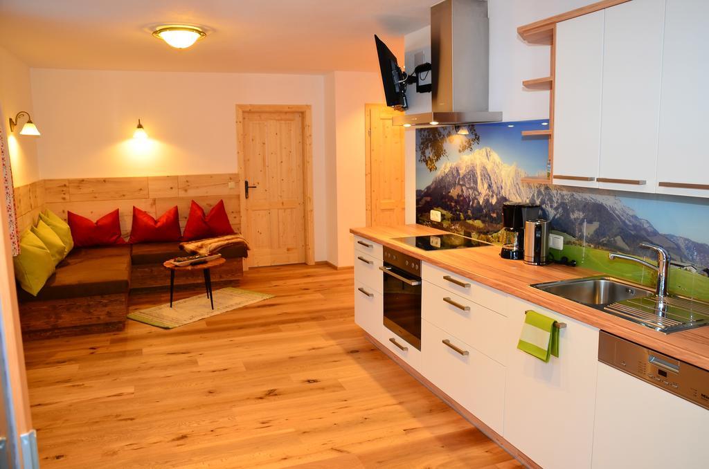 Villa Kleintoedlinggut Leogang Esterno foto